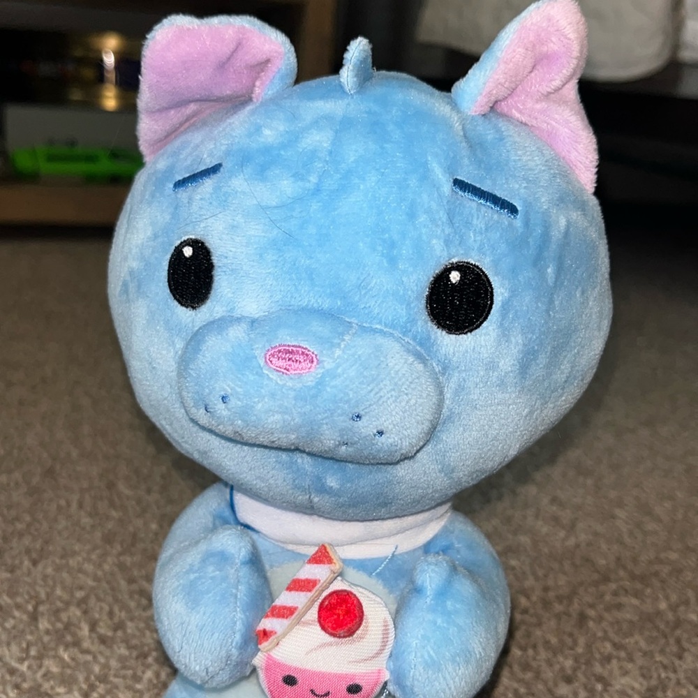 Disney Store Wreck It Ralph Breaks Internet Kitty Cat Milkshake Plush Stuffed - Picture 2 of 8